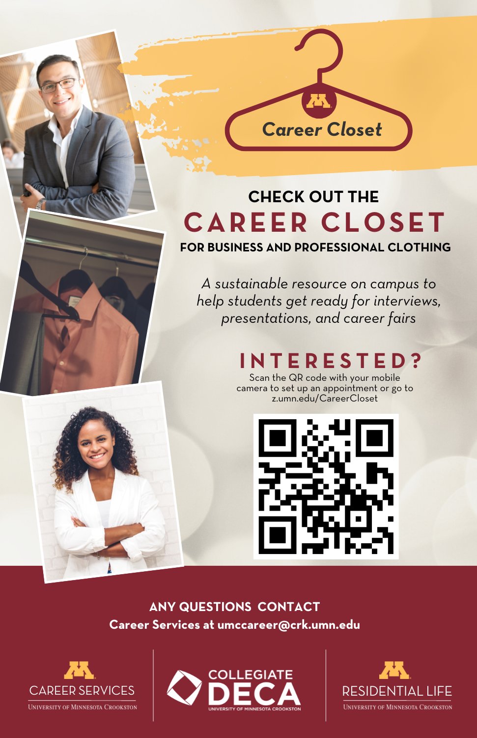 Career Closet Poster